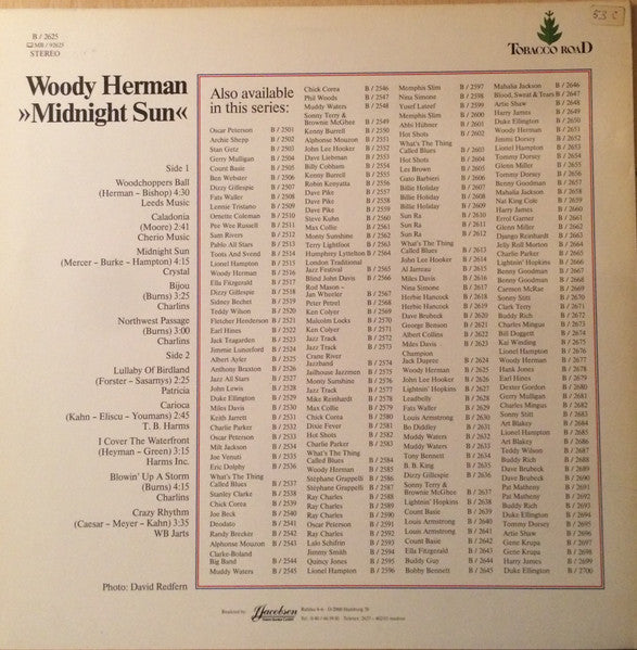 Woody Herman : Midnight Sun (LP, Comp)