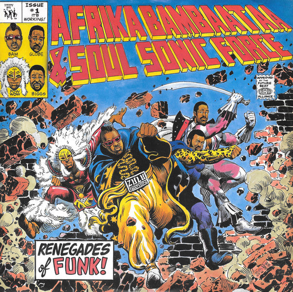 Afrika Bambaataa & Soulsonic Force : Renegades Of Funk! (12")