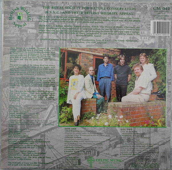 The Albion Band With Chris Baines : The Wild Side Of Town (LP, Album)