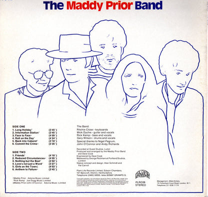 Maddy Prior Band : Hooked On Winning (LP, Album)