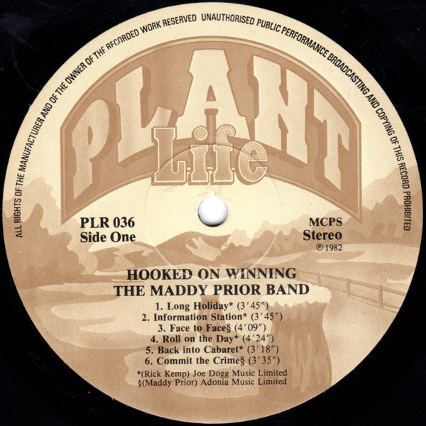 Maddy Prior Band : Hooked On Winning (LP, Album)