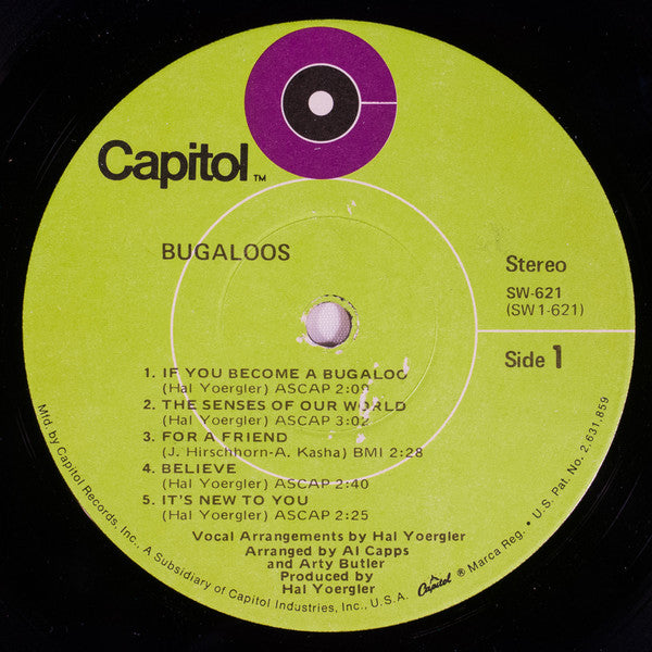 Bugaloos : Bugaloos (LP, Album, Win)