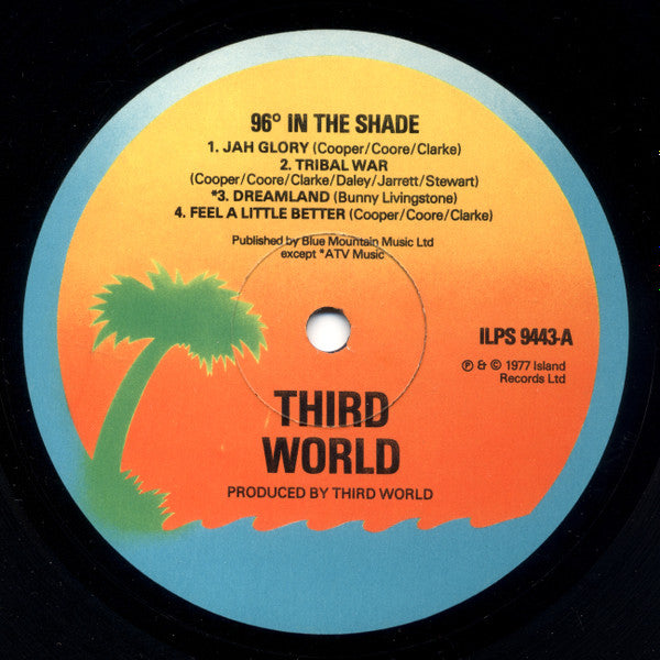 Third World : 96° In The Shade (LP, Album, RE, Blu)