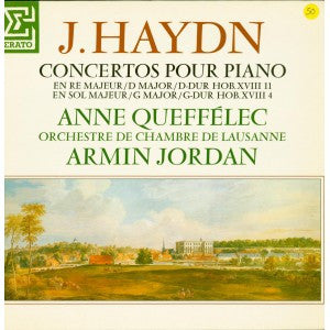 Joseph Haydn / Anne Queffélec, Orchestre De Chambre De Lausanne, Armin Jordan : Concertos Pour Piano (LP)
