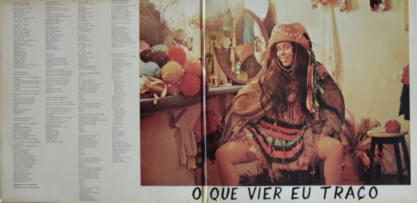 Baby Consuelo : O Que Vier Eu Traço (LP, Album, Gat)