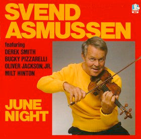 Svend Asmussen Featuring Derek Smith, Bucky Pizzarelli, Oliver Jackson Jr., Milt Hinton : June Night (LP, Album, Promo)