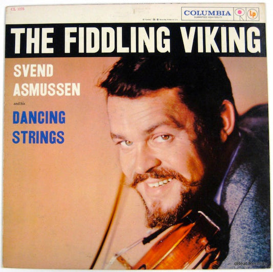 Svend Asmussen And His Swinging Strings : The Fiddling Viking (LP, Mono)