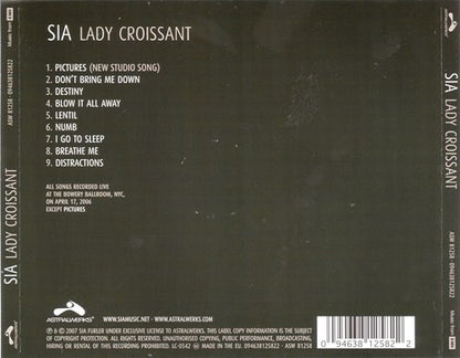 Sia : Lady Croissant (CD, Album)