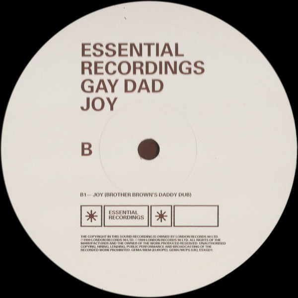 Gay Dad : Joy (12")