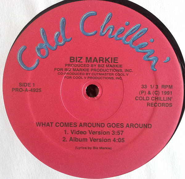 Biz Markie : What Comes Around Goes Around (12", Single, RE)