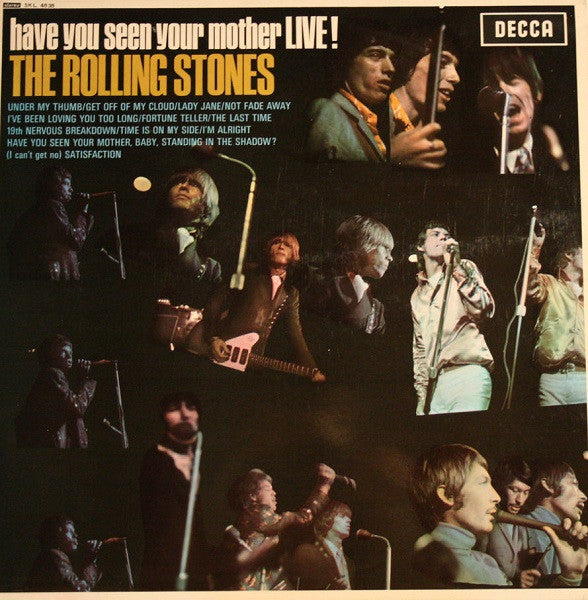 The Rolling Stones : Have You Seen Your Mother Live! (LP, Album)