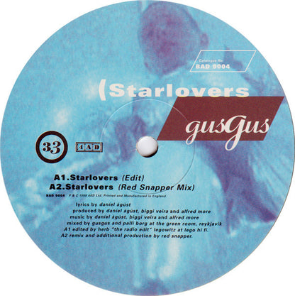 GusGus : Starlovers (12")