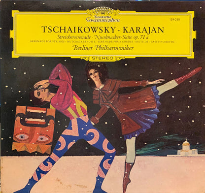 Pyotr Ilyich Tchaikovsky · Herbert Von Karajan, Berliner Philharmoniker : Streicherserenade, Nussknacker-Suite Op. 71 A (LP)