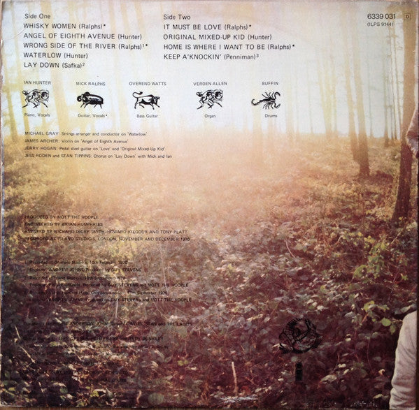 Mott The Hoople : Wildlife (LP, Album)