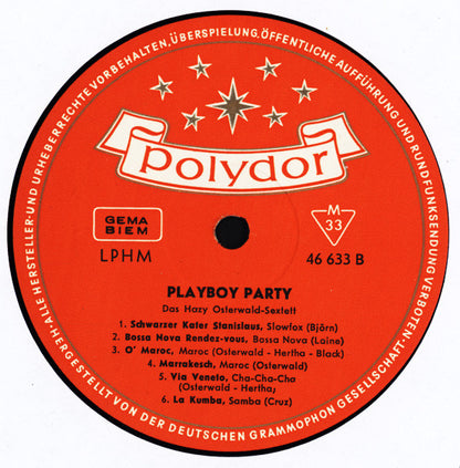 Hazy Osterwald Sextett : Playboy Party (LP, Album, Mono)