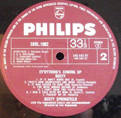 Dusty Springfield : Ev'rything's Coming Up Dusty (LP, Album, Gat)