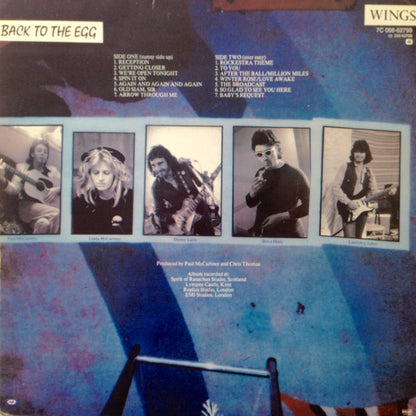 Wings (2) : Back To The Egg (LP, Album)