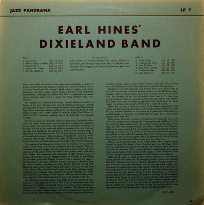Earl Hines' Dixieland Band : Earl Hines' Dixieland Band (LP, Comp)