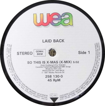 Laid Back : So This Is X●Mas (12")