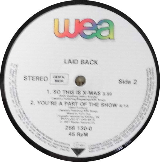 Laid Back : So This Is X●Mas (12")