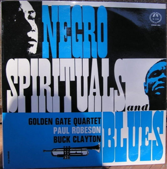 The Golden Gate Quartet, Paul Robeson, Buck Clayton : Negro Spirituals And Blues (LP, Album)