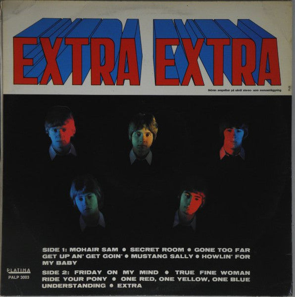 Tages : Extra Extra (LP, Album)