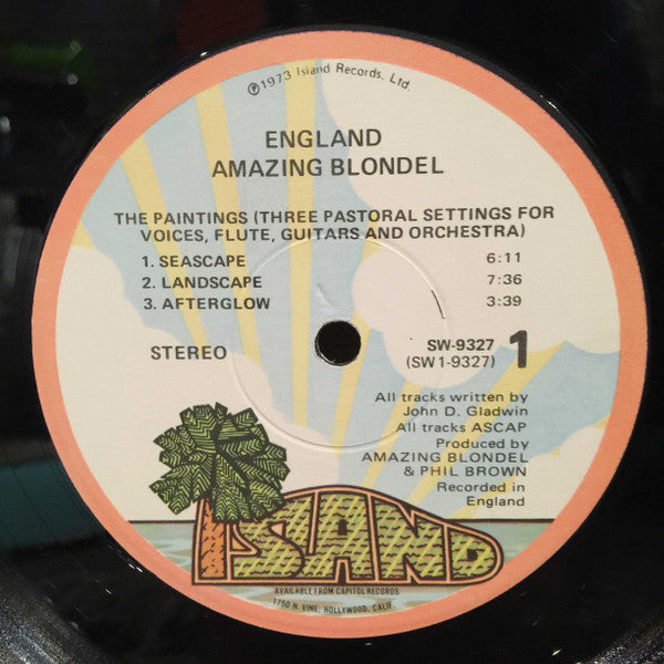 Amazing Blondel : England (LP, Album, Win)