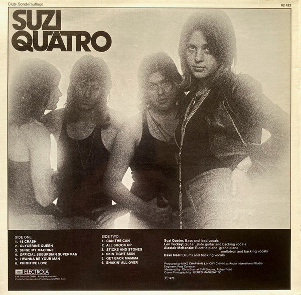 Suzi Quatro : Suzi Quatro (LP, Album, Club)