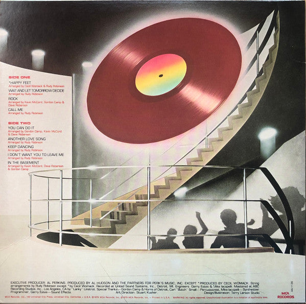 Al Hudson & The Partners : Happy Feet (LP, Album, RE, RP)