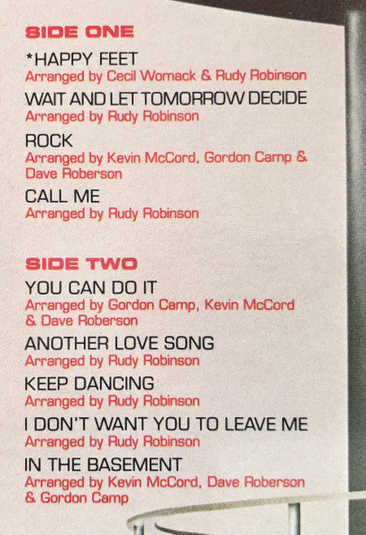 Al Hudson & The Partners : Happy Feet (LP, Album, RE, RP)