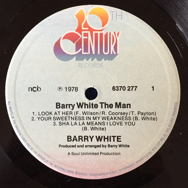 Barry White : The Man (LP, Album)