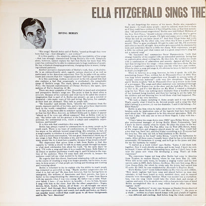 Ella Fitzgerald : Ella Fitzgerald Sings The Irving Berlin Songbook (2xLP, Album, Mono, Dee)