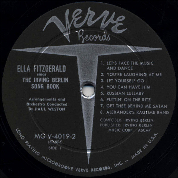 Ella Fitzgerald : Ella Fitzgerald Sings The Irving Berlin Songbook (2xLP, Album, Mono, Dee)