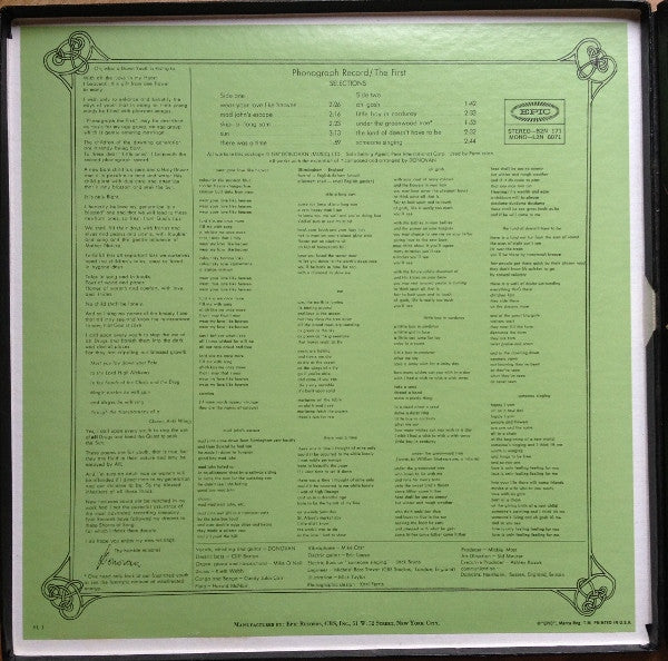 Donovan : A Gift From A Flower To A Garden (2xLP, Album, RP + Box)