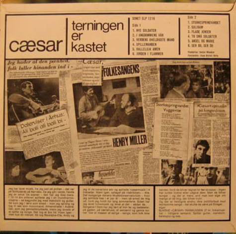 Cæsar : Terningen Er Kastet (LP, Album)