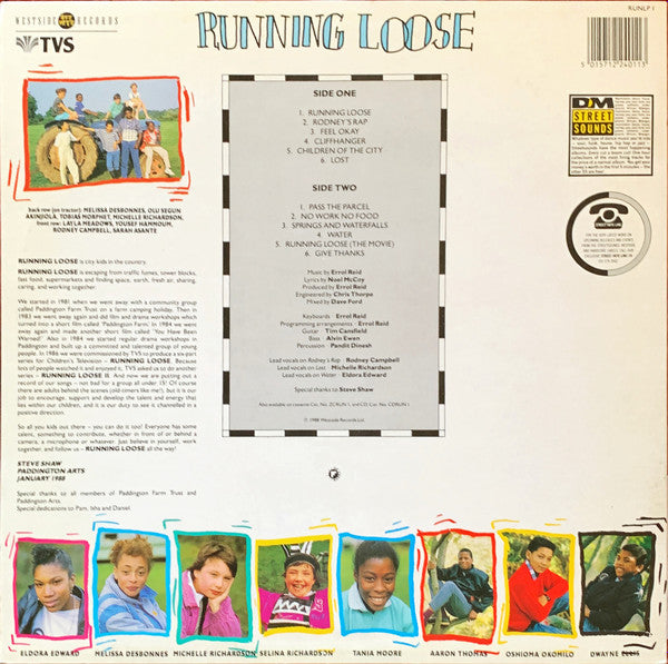 Errol Reid (2) : Running Loose (LP)