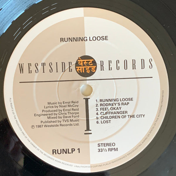 Errol Reid (2) : Running Loose (LP)