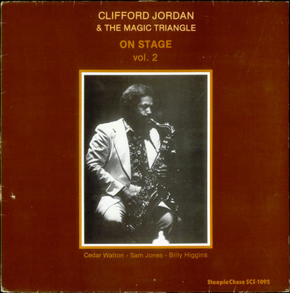 Clifford Jordan And The Magic Triangle : On Stage Vol. 2 (LP, Album)