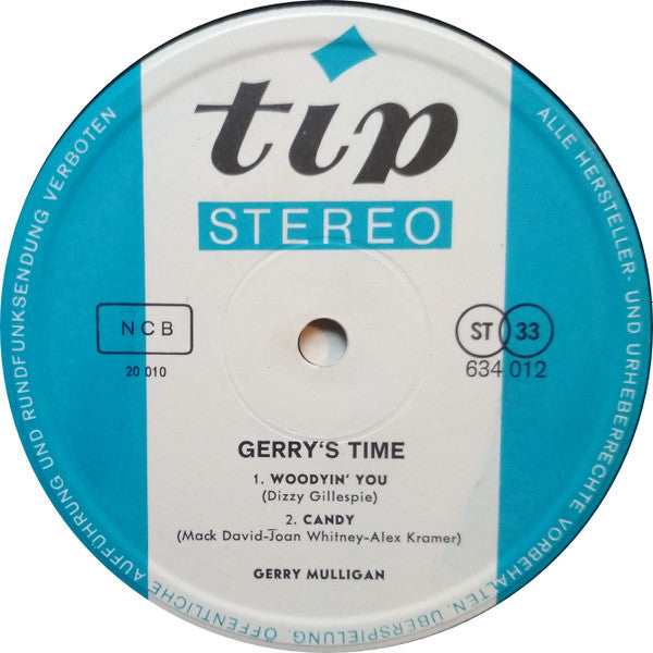 Gerry Mulligan : Gerry's Time (LP, Comp)