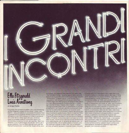 Ella Fitzgerald & Louis Armstrong : Ella Fitzgerald & Louis Armstrong (LP, Album, Comp, Mono)