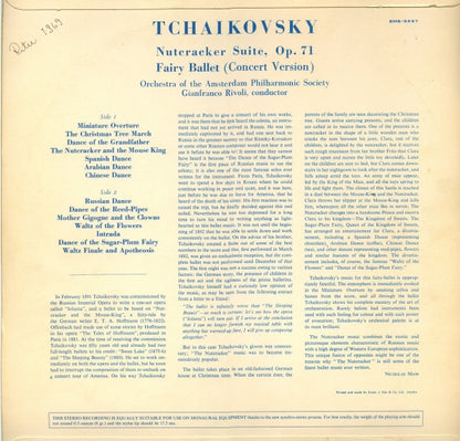 Pyotr Ilyich Tchaikovsky : The Nutcracker, Fairy Ballet In 2 Acts (Concert Version) (LP, Ste)