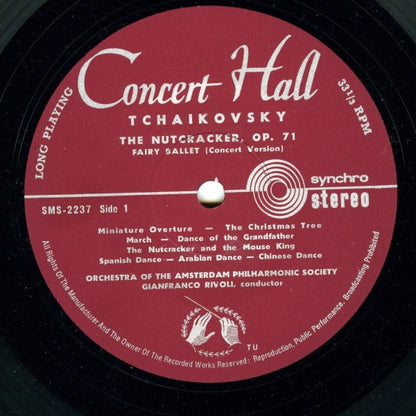 Pyotr Ilyich Tchaikovsky : The Nutcracker, Fairy Ballet In 2 Acts (Concert Version) (LP, Ste)