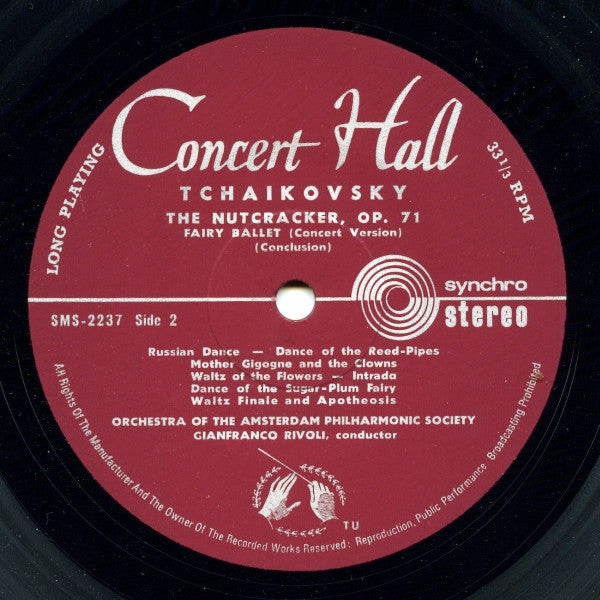 Pyotr Ilyich Tchaikovsky : The Nutcracker, Fairy Ballet In 2 Acts (Concert Version) (LP, Ste)