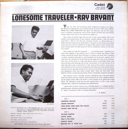 Ray Bryant : Lonesome Traveler (LP, Album)