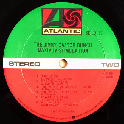 The Jimmy Castor Bunch : Maximum Stimulation (LP, Album, MO )