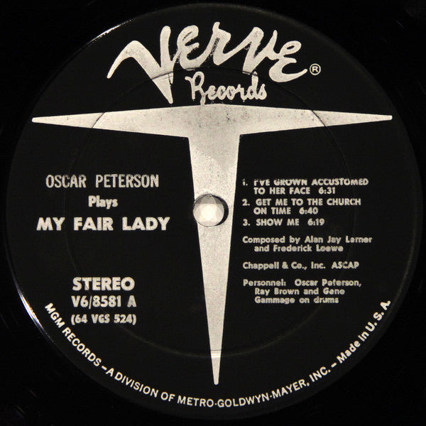 Oscar Peterson : Plays My Fair Lady (LP, RE)