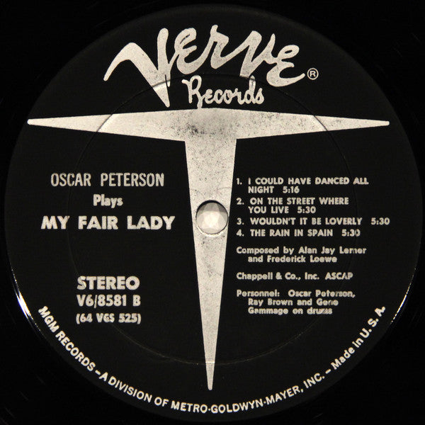 Oscar Peterson : Plays My Fair Lady (LP, RE)