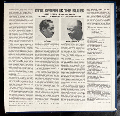 Otis Spann : Otis Spann Is The Blues (LP, Album, Mono)