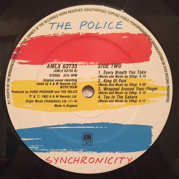 The Police : Synchronicity (LP, Album)