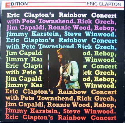 Eric Clapton : Eric Clapton's Rainbow Concert (LP, Album, RE)